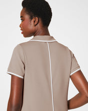 AirEssentials Pique Midi Dress - Ashwood - LAST ONE SIZE S