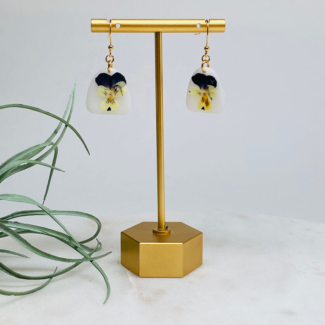 Arch Mini Floral Earrings