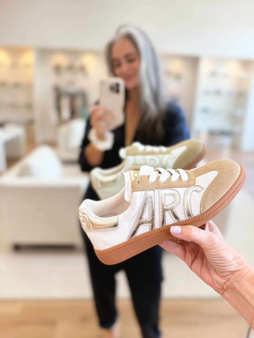 ARC Gum Sneaker - Gold