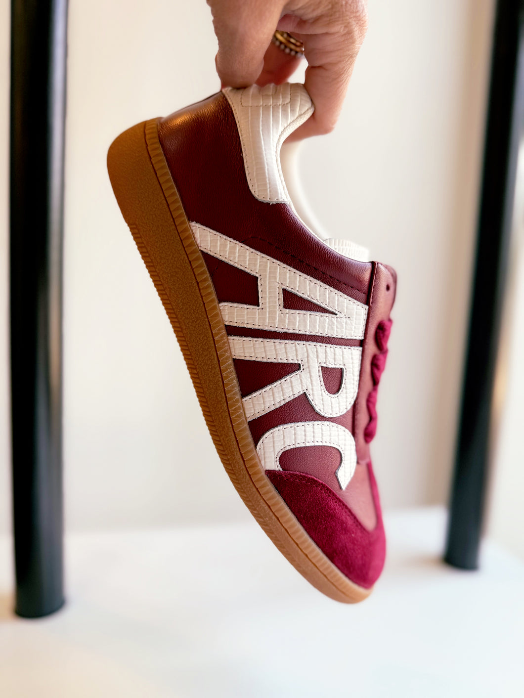 ARC Gum Sneaker - Maroon