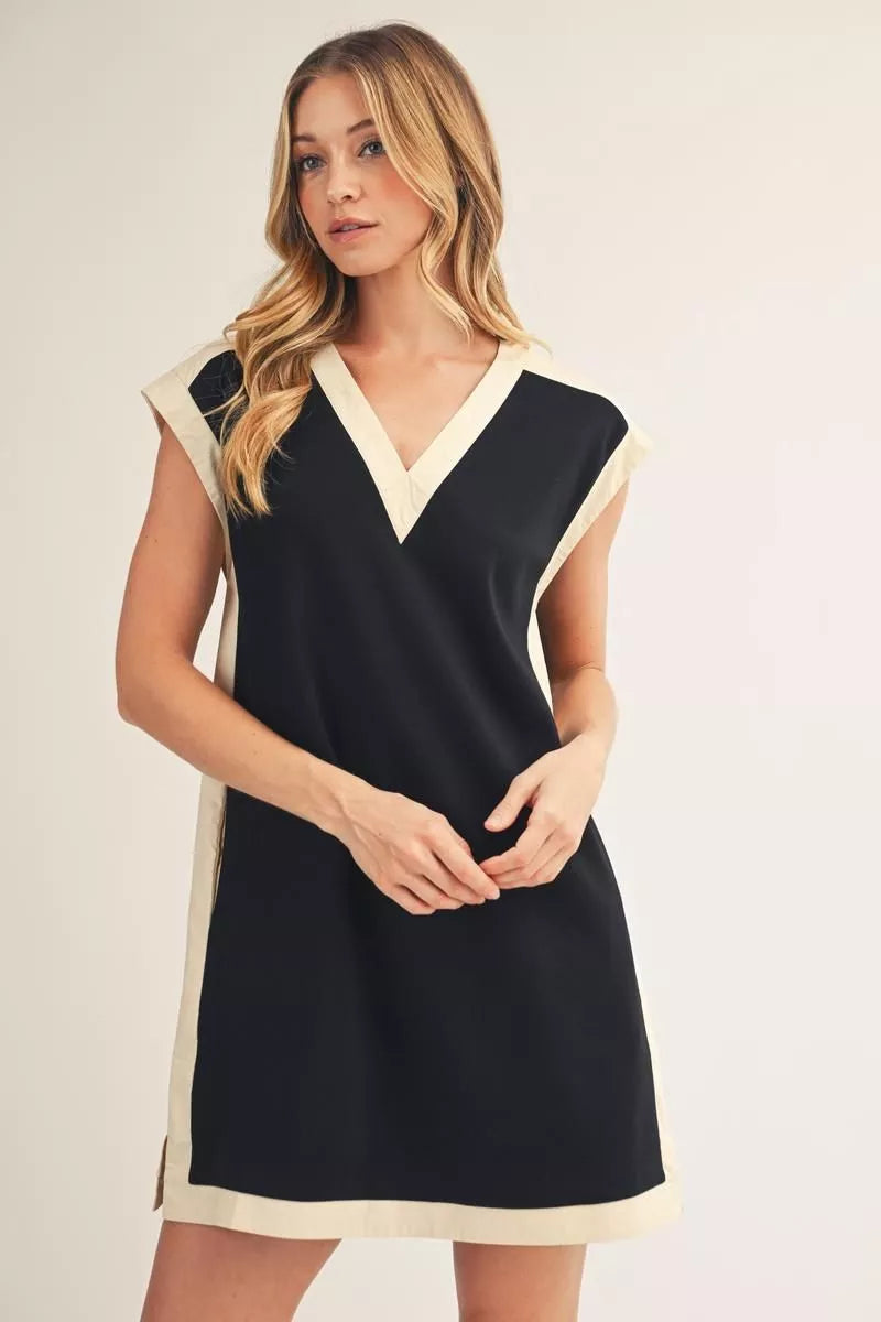 Stadium Dress 2 - Noir/Oatmeal