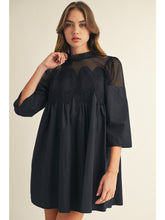 Lourve Dress - Black