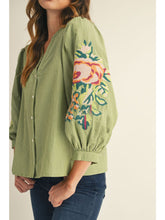 Derry Blouse - Olive