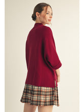 Cavern Sweater - Burgundy