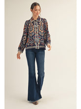 Little Golden Top - Navy