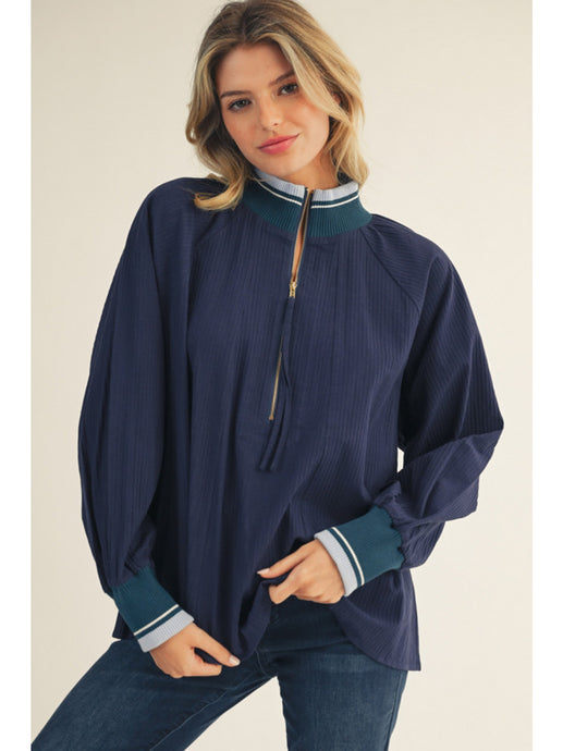 Country Club Pullover - Navy