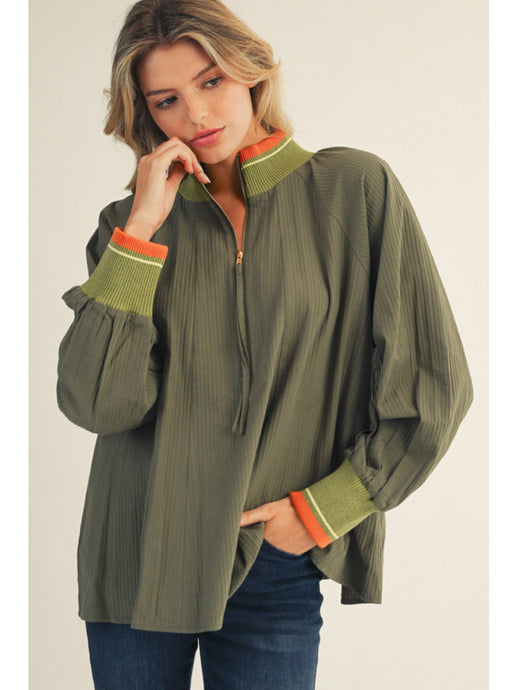 Country Club Pullover - Olive