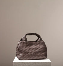 Eveline Medium Satchel - Woven Smoke