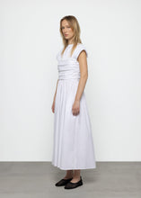 Poplin Ruched Dress