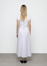 Poplin Ruched Dress