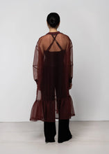 Organza Sweatshirt Dress