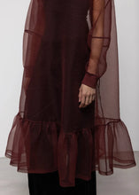 Organza Sweatshirt Dress