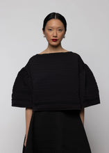 Pleated Bell Sleeve Top