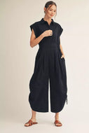 Cinch Jumpsuit - Black
