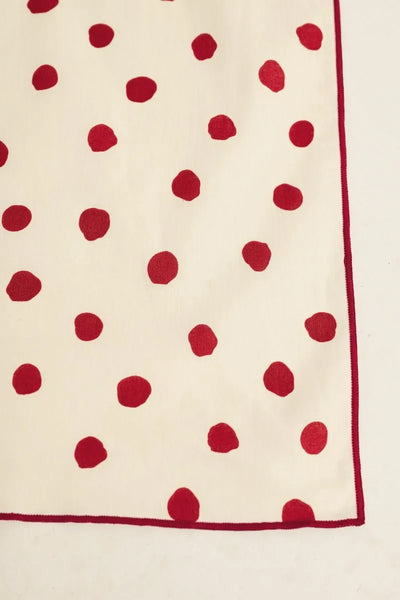 Dotty Scarf - Merlot