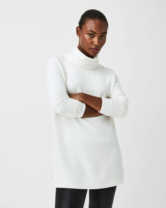 AirEssentials Turtleneck Tunic - Powder