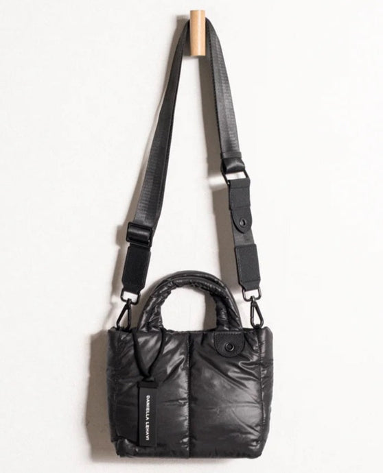 Quilt Mini Bag - Black
