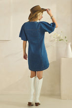 Double Button Down Dress