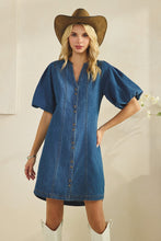 Double Button Down Dress