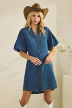 Double Button Down Dress
