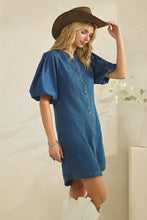 Double Button Down Dress