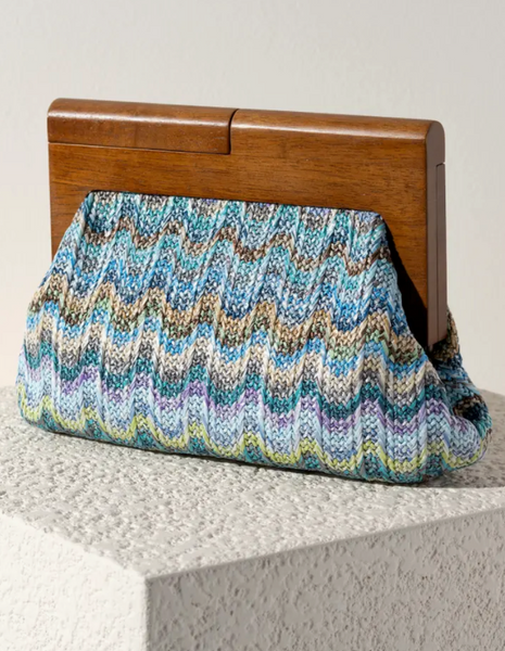 Bianca Clutch - Blue