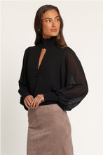 Linna Keyhole Blouse