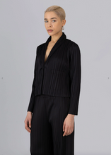 Black Pleated Jacket