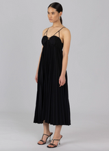 ワンピース ETMON Front Zipper Pleats Slip Dress, Black Pleated Slip Dress – Arco Avenue