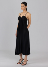 Pleated Slip Dress