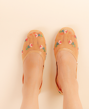 Lily Mesh Floral Flats