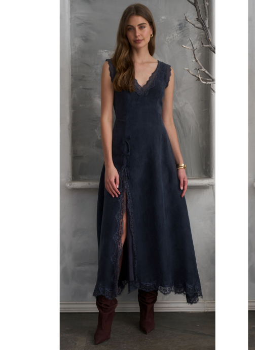 Laced Midi Dress