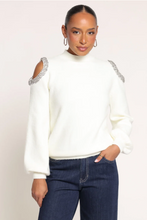 Xena Cold Shoulder Sweater