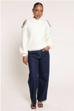 Xena Cold Shoulder Sweater