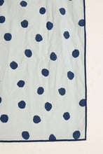 Dotty Scarf - Powder Blue
