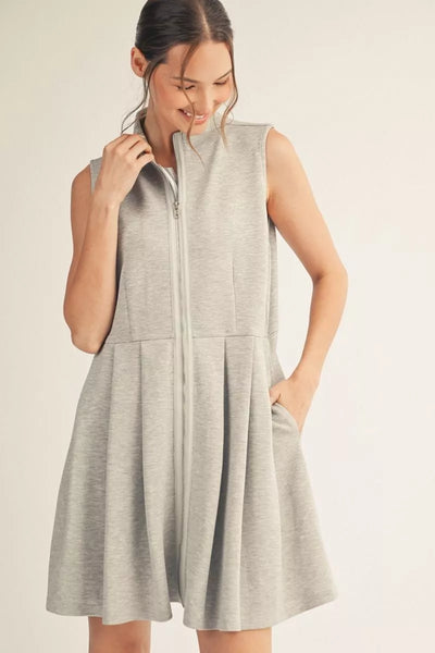 Julie Dress - Heather Gray
