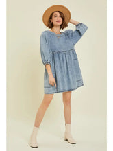 Babydoll Denim Dress