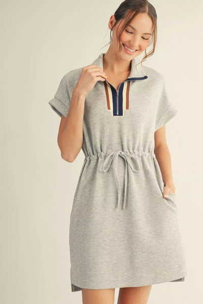 Send Off Dress - Heather Grey