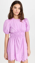 Scallop Poplin Dress