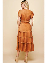 V-Neck Tiered Maxi Dress - Sienna