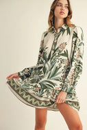Maly Dress - Olive - LAST ONE SIZE L