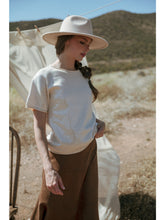 Diamante Top -  Cream