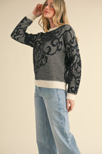 Lace Overlay Sweater