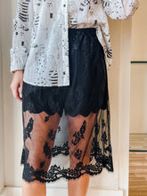 Aubrey Sheer Lace Skirt