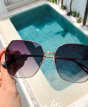 Chelsie Sunglasses - Gold Gray