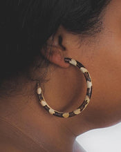 Large Hoop - Leopard