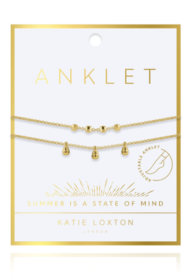 Dainty Double Chain Anklet