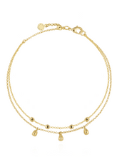 Dainty Double Chain Anklet