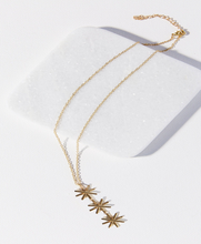 Triple Stick Burst Necklace