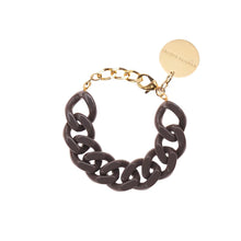 Flat Chain Link Bracelet - Winter Taupe